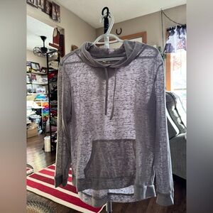 Weatherproof Heathered Gray Women's Hoodie